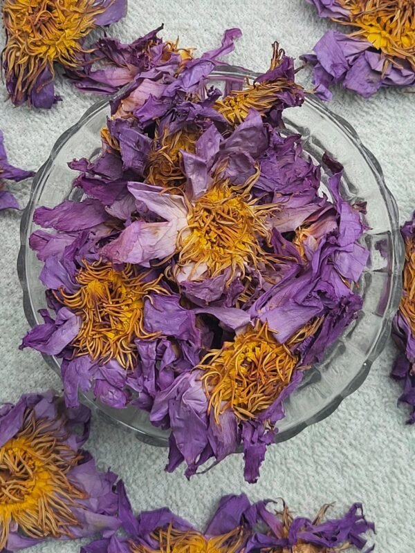 100% Organic Egyptian Blue Lotus Flowers~Whole Flowers - Image 2