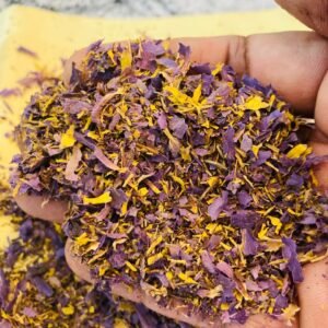 Dried Blue Lotus Flower Smoke Cut (Nymphaea caerulea)